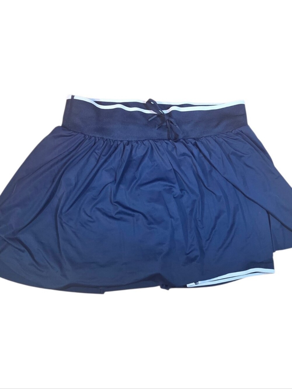 Harmony Balance Skort Athletic Navy Blue White Womens Size Large